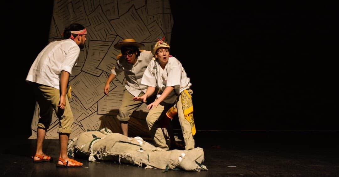 García Márquez para niños, en el escenario