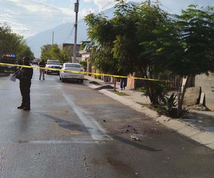 Asesinan a un sujeto en García