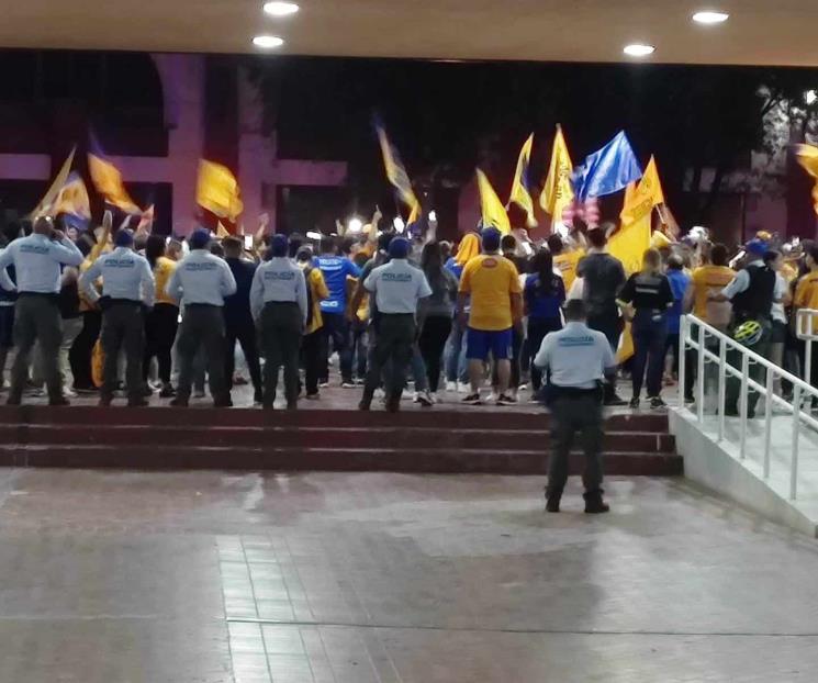 Reportan saldo blanco en festejo de Tigres Reportan saldo blanco en festejo de Tigres