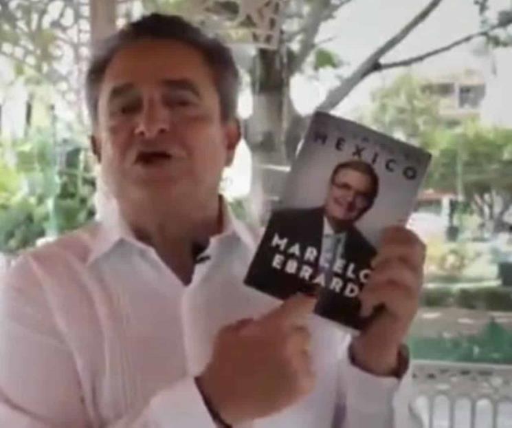 Ebrard, el mejor para la 4T: Pío López Obrador