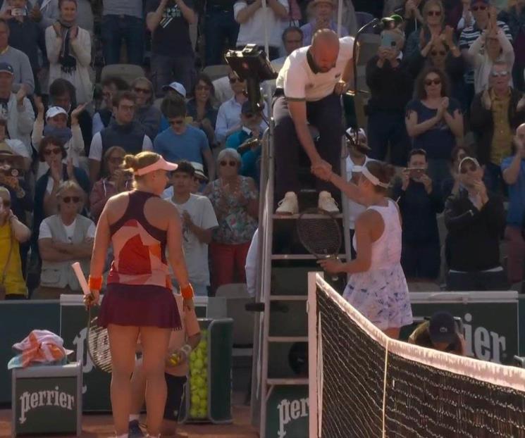 Svitolina rechaza darle la mano a Blinkova Svitolina rechaza darle la mano a Blinkova