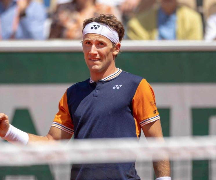 Avanza Ruud en Roland Garros