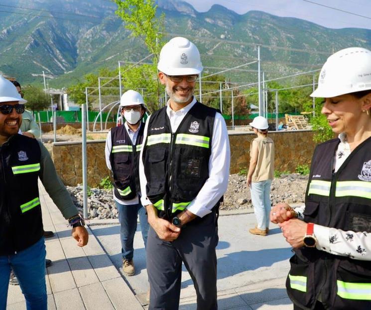 Supervisa Miguel Treviño avances del Gran Parque Clouthier