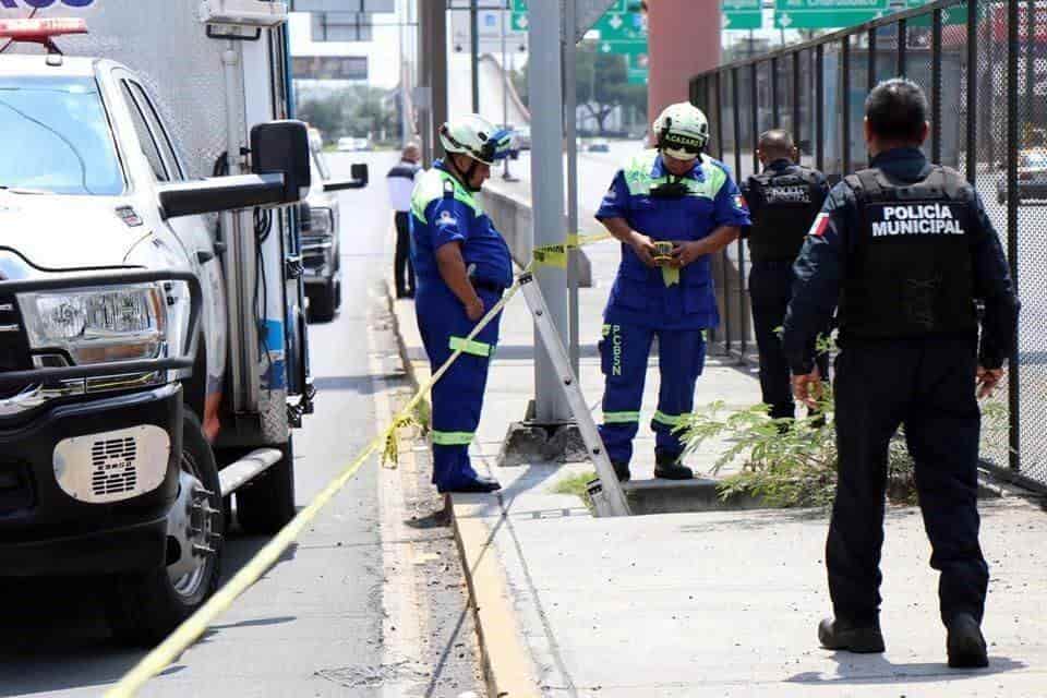 La Fiscalía General de Justicia del Estado, indaga el hallazgo de un cuerpo sin vida, dentro de una alcantarilla ubicada en el municipio de San Nicolás