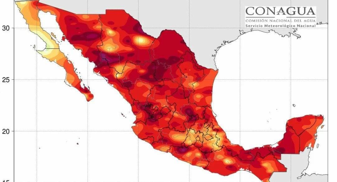 Advierten tercera onda de calor para este domingo en el país