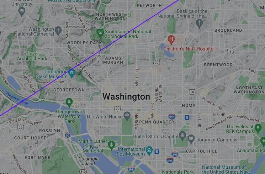 Avión desata pánico al pasar cerca de la Casa Blanca