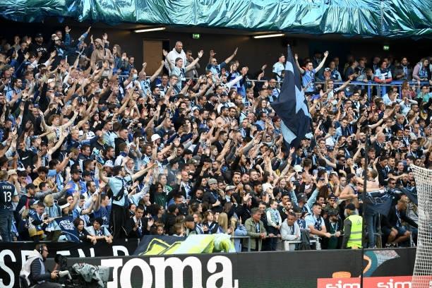 Invaden campo para celebrar, sin terminar el partido