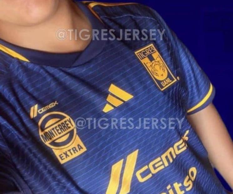 Circula aparente jersey de visita de Tigres para 2023-2024