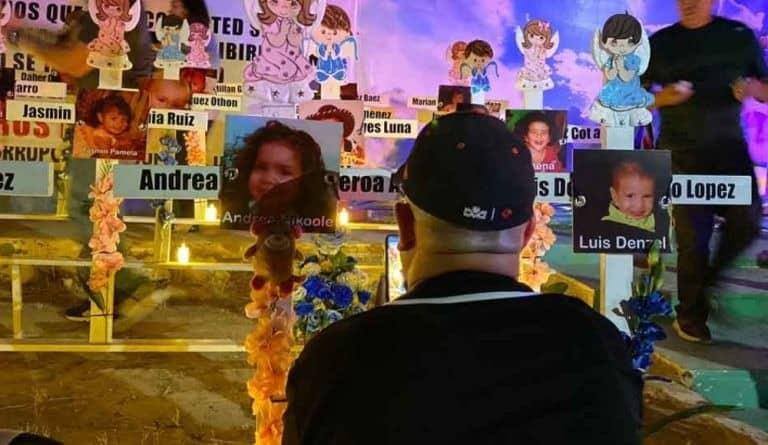 Recuerdan con vigilia a niños de la Guardería ABC
