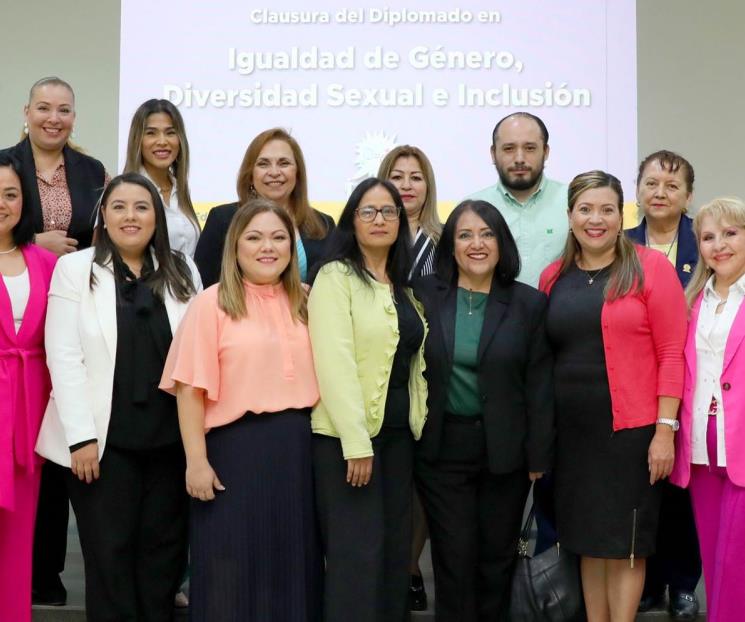 Concluyen diplomado sobre igualdad, diversidad e inclusión