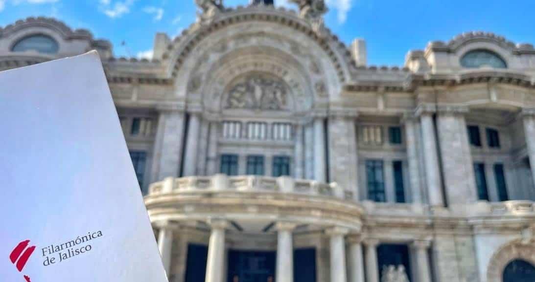 Orquesta Filarmónica de Jalisco llega a Bellas Artes