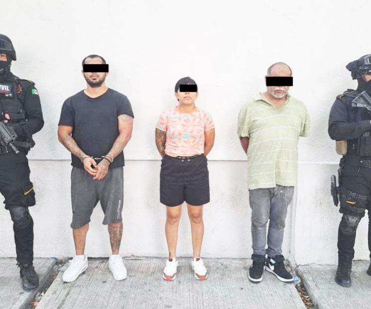 Capturan a integrantes de la delincuencia organizada