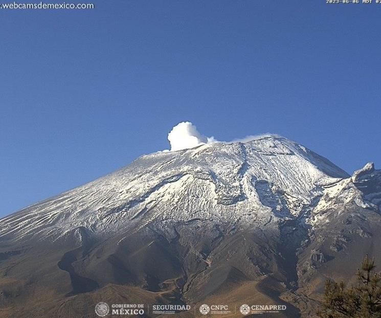 Alerta por el Popocatépetl regresa a Amarillo Fase 2 Alerta por el Popocatépetl regresa a Amarillo Fase 2