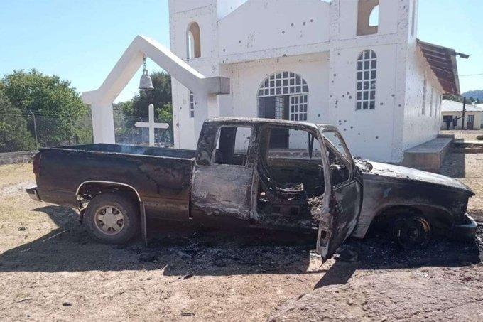 Balacera en iglesia de Chihuahua; abandonan cuerpo
