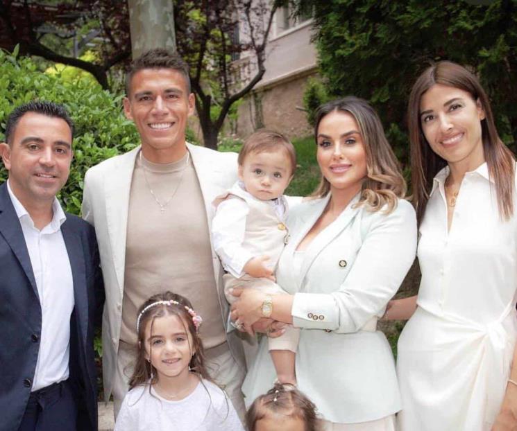 Héctor Moreno  bautiza a su hija