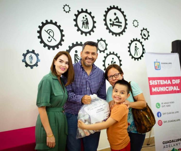 Entregan en Guadalupe 10 mil suplementos alimenticios Entregan en Guadalupe 10 mil suplementos alimenticios