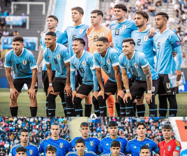 Uruguay ante Italia, final del Mundial Sub-20