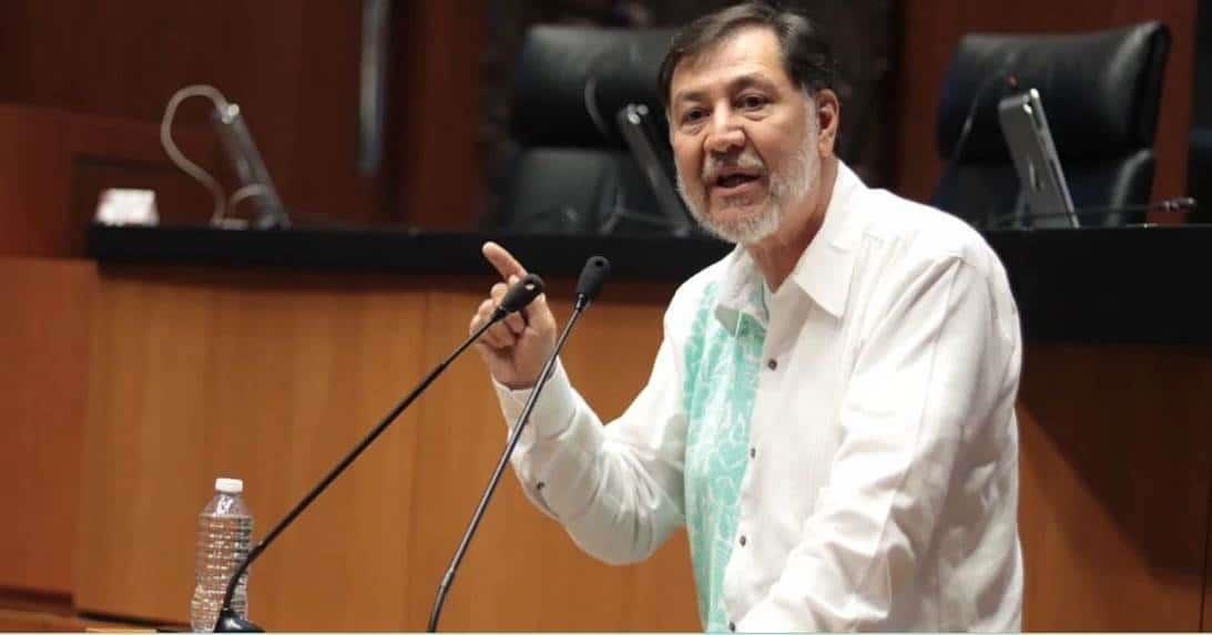 Noroña señala problemas de dicción de AMLO Noroña señala problemas de dicción de AMLO