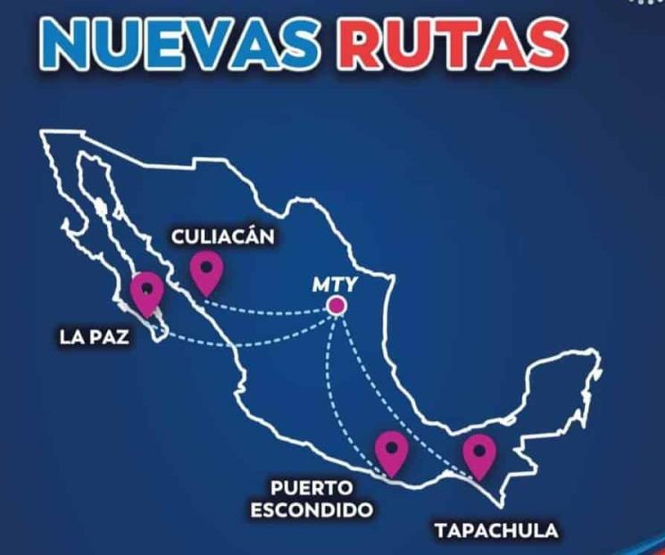 Crecerá conectividad aérea con cuatro parajes turísticos y d