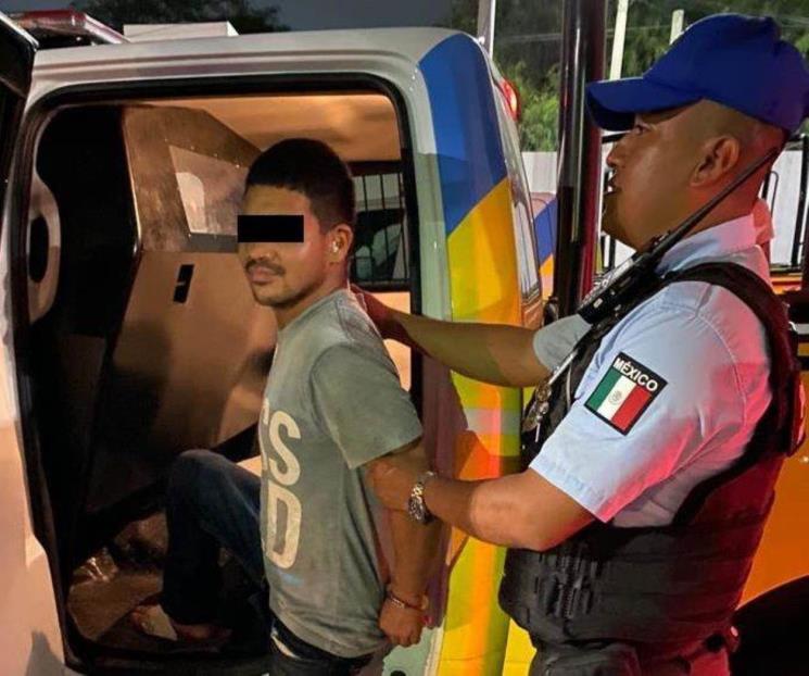 Lo detienen tras pegar y amenazar a su mamá con unas tijeras