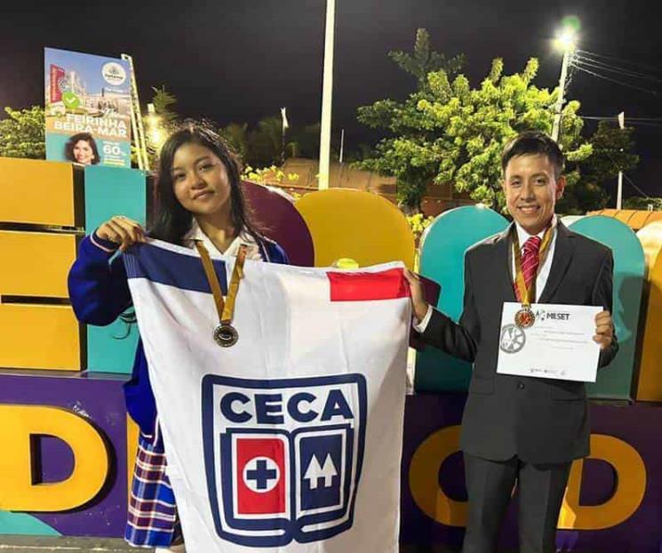 Triunfa mexicana en la Exposición Internacional de Ciencias