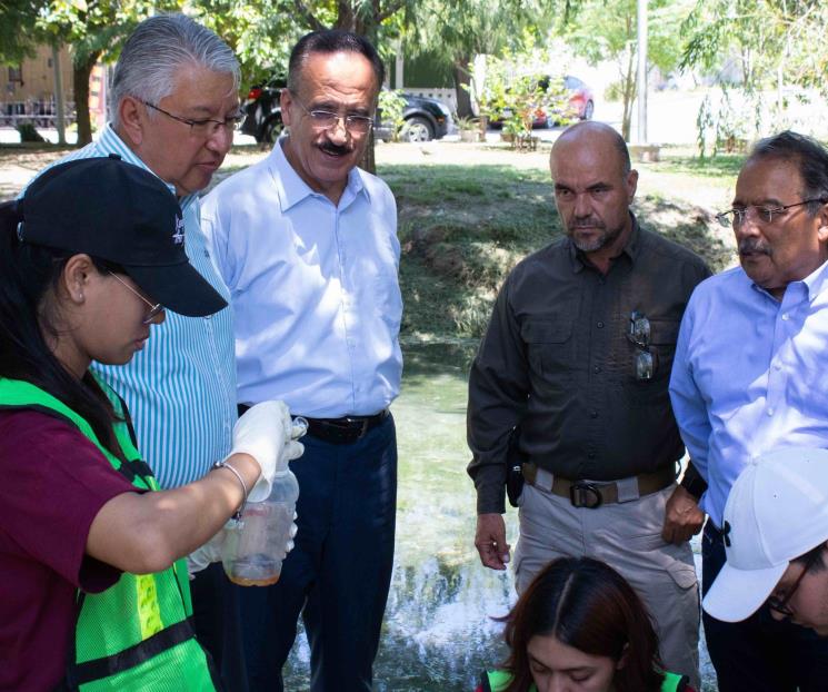 Monitorean universitarios el humedal “Jardines de Canadá”