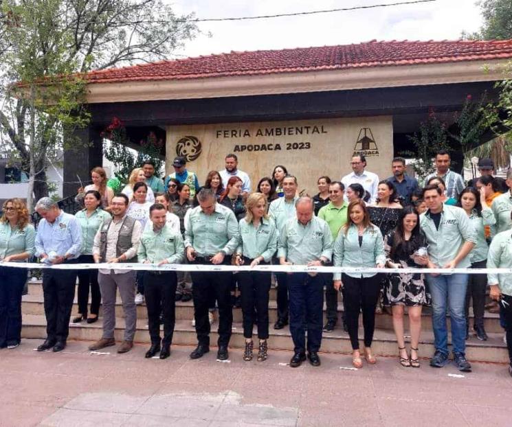 Realizan Primera Feria Ecológica “Apodaca + Verde”