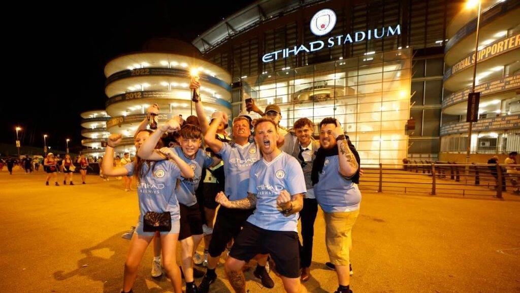 Detienen en Manchester a fans del City