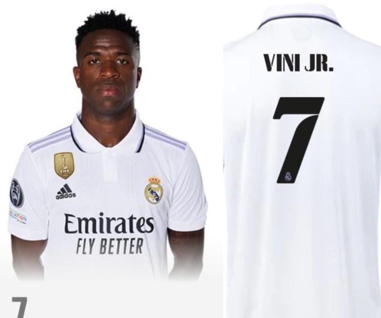 Asumirá Vinícius en el Real Madrid el 7 que dejó CR7
