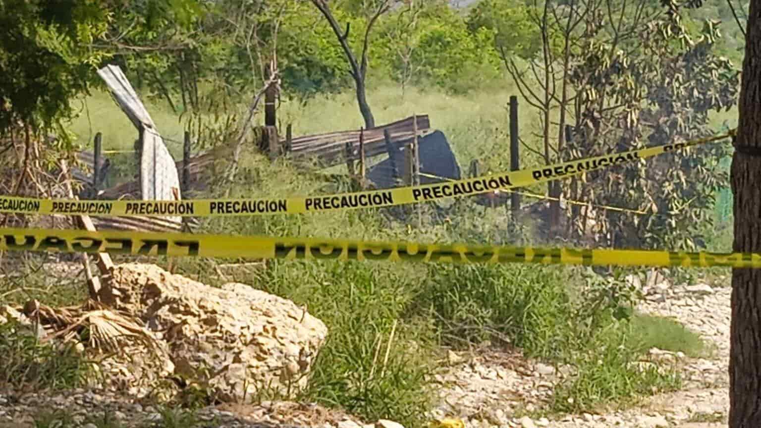 Un hombre con capacidades diferentes, perdió la vida en forma trágica, al incendiarse su vivienda en un predio del municipio de Cadereyta