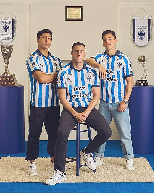 Rayados luce jersey que usará como local en Apertura 2023