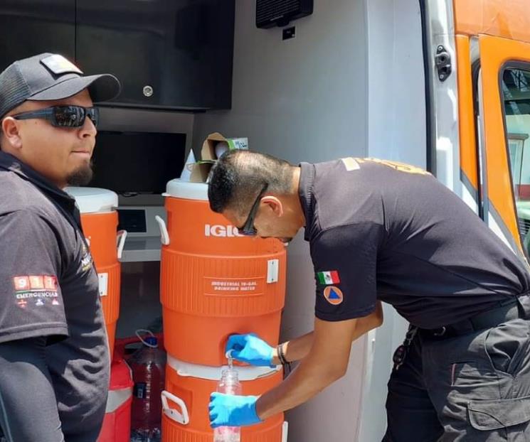 Activa Protección Civil Operativo Hidratación