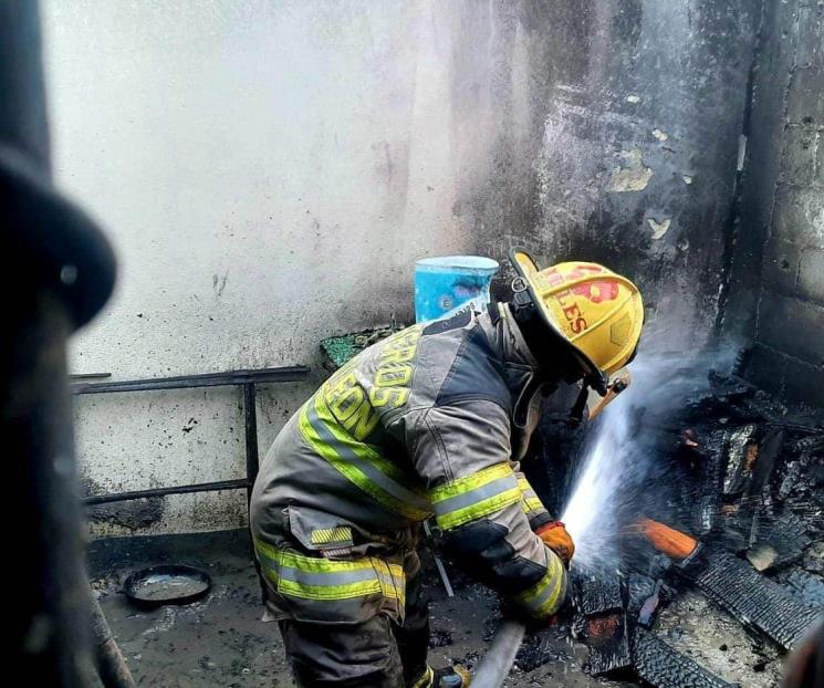 Ocasiona ventilador siniestro en casa