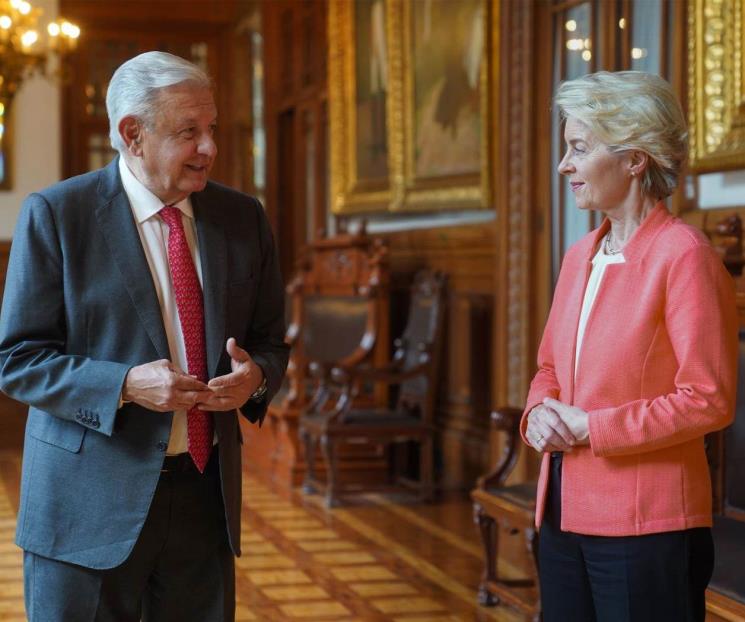 Acuerdan apresurar firma de TLC entre México y Unión Europea