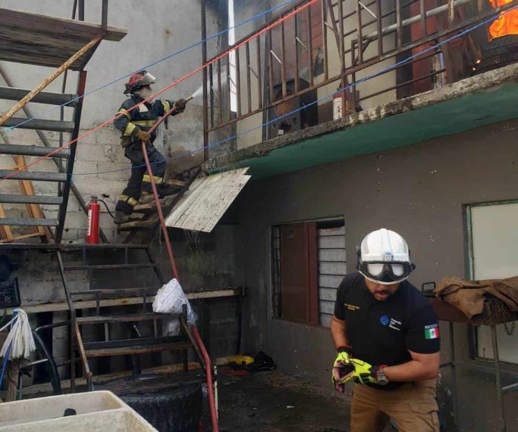 Se incendia casa; no hay lesionados