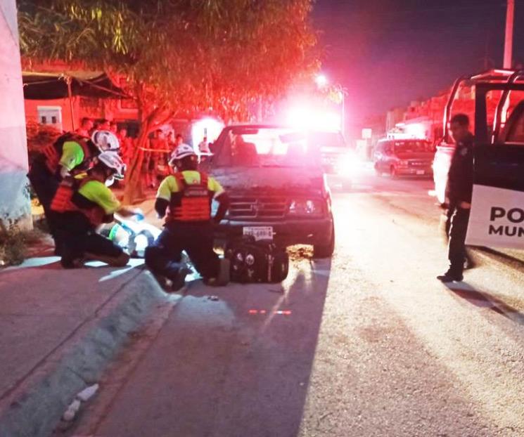 Matan a peatón a balazos en García