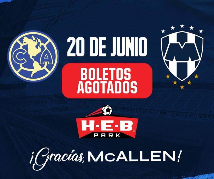 Tendrán Rayados estadio lleno para en amistoso ante América
