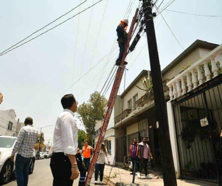 Supervisa Colosio retiro de cableado
