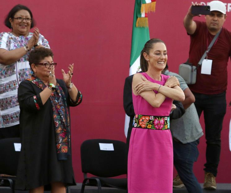 Buscaré realizar el sueño de que una mujer dirija al país