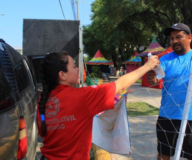 Implementa Santiago Operativo Emergente ante ola de calor