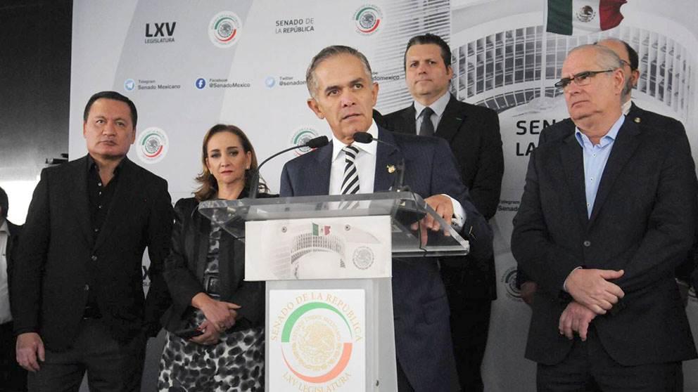 Urge Mancera unidad en la oposición