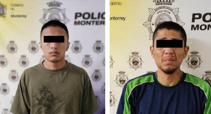 Detienen a dos con orden de aprehensión vigente