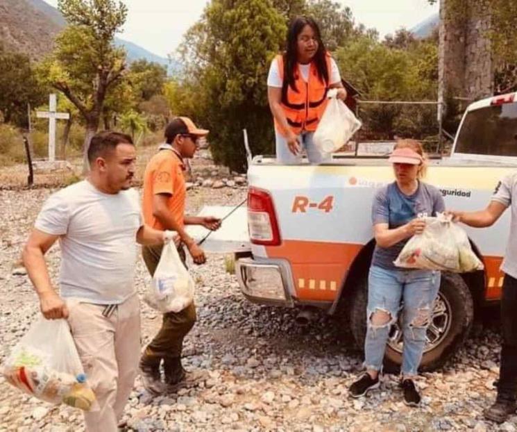 Arranca operativo de ayuda a damnificados de El Pajonal