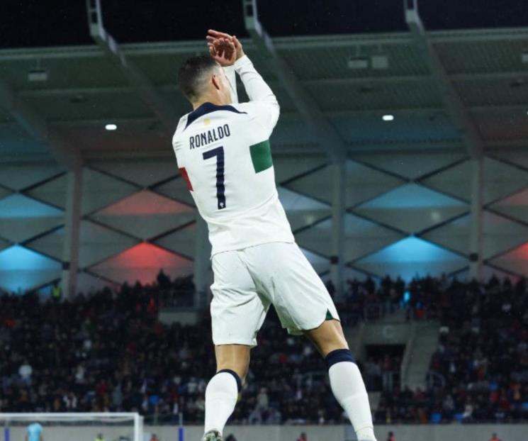 Festeja CR7 con gol 200 juegos con Portugal