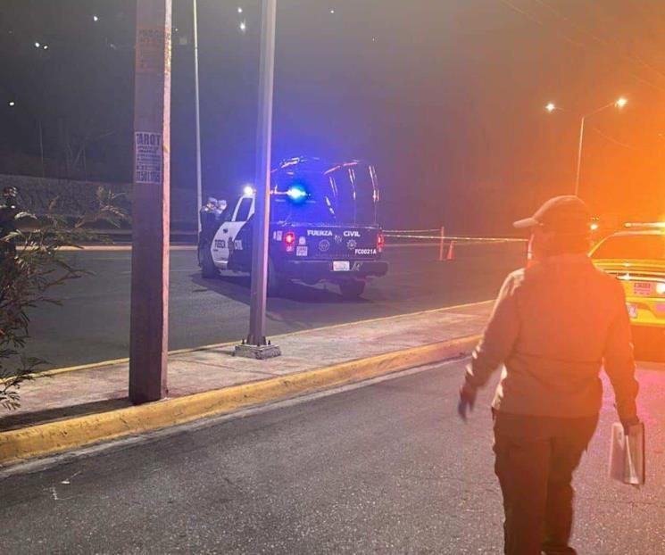 Muere atropellado en Av. Lázaro Cardenas