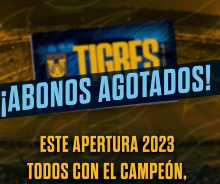 Agotan Tigres abonos; Rayados, sin éxito 