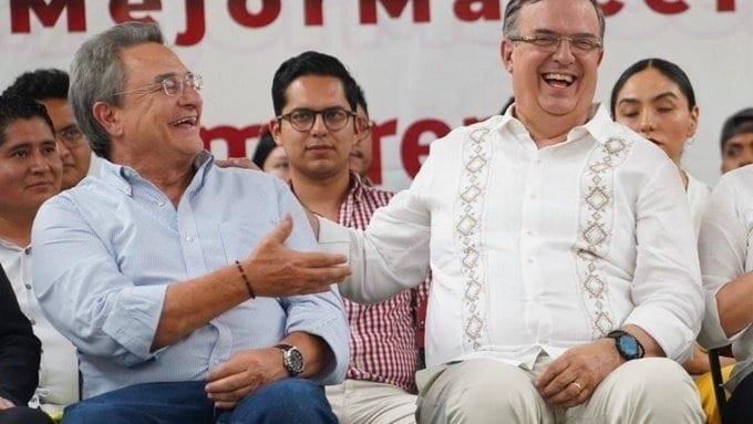 Es una persona competente: Ebrard sobre hijo de AMLO