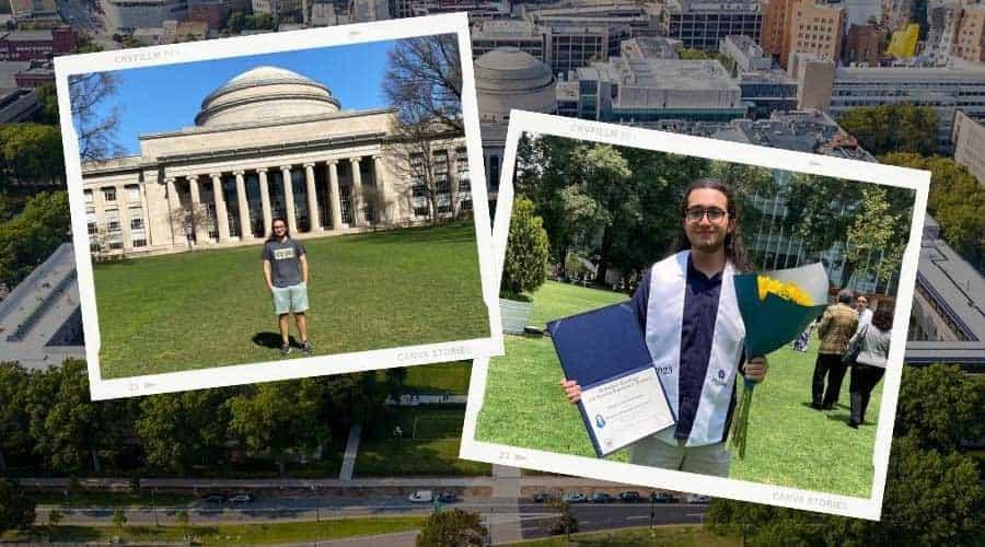 Camino matemático lo lleva a obtener pase y beca al MIT