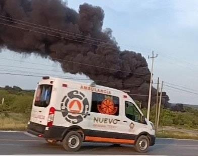 Alarma incendio en ducto de Pemex Alarma incendio en ducto de Pemex