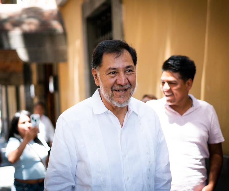 Insiste Noroña que hay campaña de aparato de corcholatas